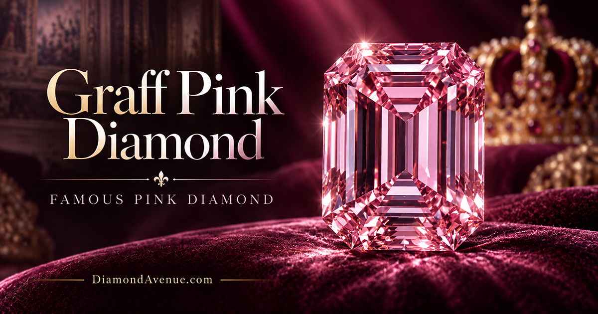 Graff Pink Diamond, 23.88-carat Fancy Vivid Pink diamond